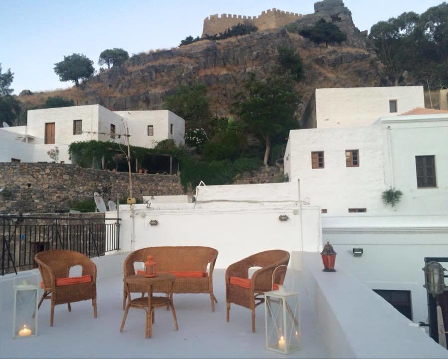 Villa Elena Líndos Habitación foto